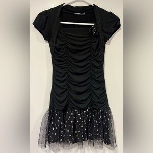 Black sleeveless Dress